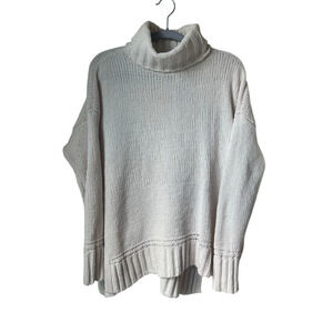 Aerie Cream Chunky Sweater - XS